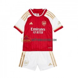 Arsenal Trøje Børn Hjemmebane Fodboldsæt 2023-2024 Kortærmet