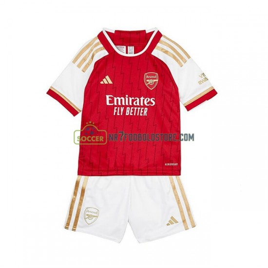 Arsenal Trøje Børn Hjemmebane Fodboldsæt 2023-2024 Kortærmet