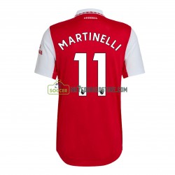 Arsenal Trøje Martinelli 11 Hjemmebane Fodboldsæt 2022-2023 Kortærmet