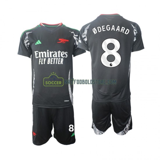 Arsenal Trøje Odegaard 8 Børn Udebane Fodboldsæt 2024-2025 Kortærmet