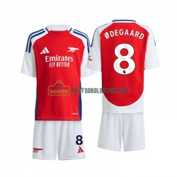 Arsenal Trøje Odegaard 8 Børn Hjemmebane Fodboldsæt 2024-2025 Kortærmet