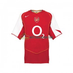 Arsenal Trøje Retro Mænd Hjemmebane Fodboldsæt 2004 Kortærmet