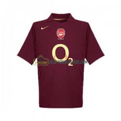 Arsenal Trøje 2005 Retro Mænd Hjemmebane Fodboldsæt Kortærmet