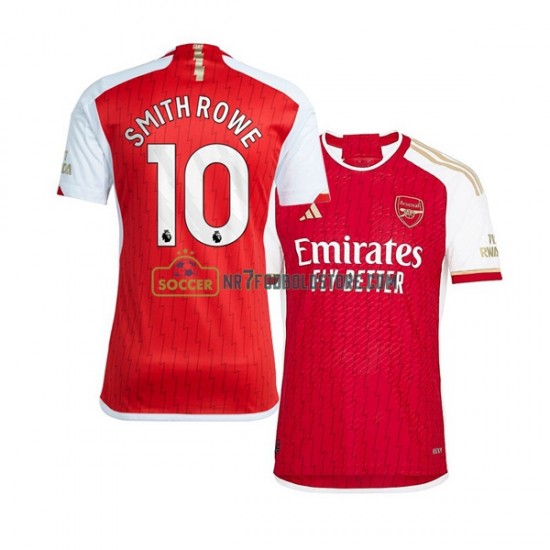Arsenal Trøje Smith Rowe 10 Mænd Hjemmebane Fodboldsæt 2023-2024 Kortærmet
