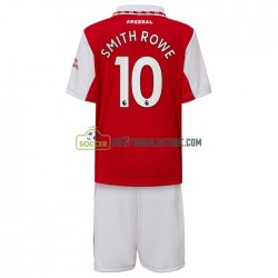 Arsenal Trøje Smith Rowe 10 Børn Hjemmebane Fodboldsæt 2022-2023 Kortærmet