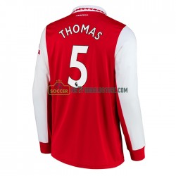 Arsenal Trøje Thomas Partey 5 Mænd Hjemmebane Fodboldsæt 2022-2023 Langærmet