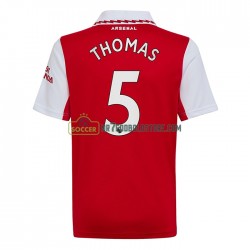 Arsenal Trøje Thomas Partey 5 Mænd Hjemmebane Fodboldsæt 2022-2023 Kortærmet