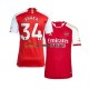Arsenal Trøje Xhaka 34 Mænd Hjemmebane Fodboldsæt 2023-2024 Kortærmet