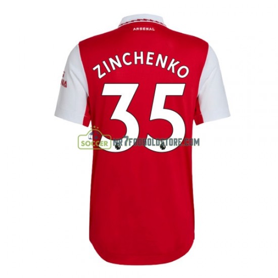 Arsenal Trøje Zinchenko 35 Mænd Hjemmebane Fodboldsæt 2022-2023 Kortærmet