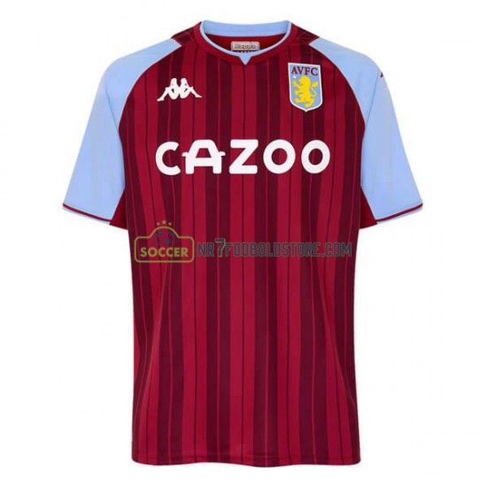 Aston Villa Trøje Hjemmebane Fodboldsæt 2021-2022 Kortærmet 
