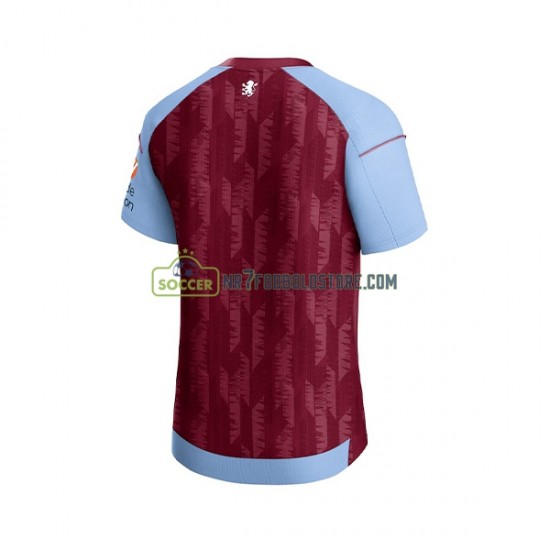 Aston Villa Trøje Mænd Hjemmebane Fodboldsæt 2023-2024 Kortærmet