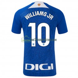 Athletic Bilbao Trøje Williams JR 10 Mænd Udebane Fodboldsæt 2024-2025 Kortærmet