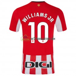Athletic Bilbao Trøje Williams JR 10 Mænd Hjemmebane Fodboldsæt 2024-2025 Kortærmet