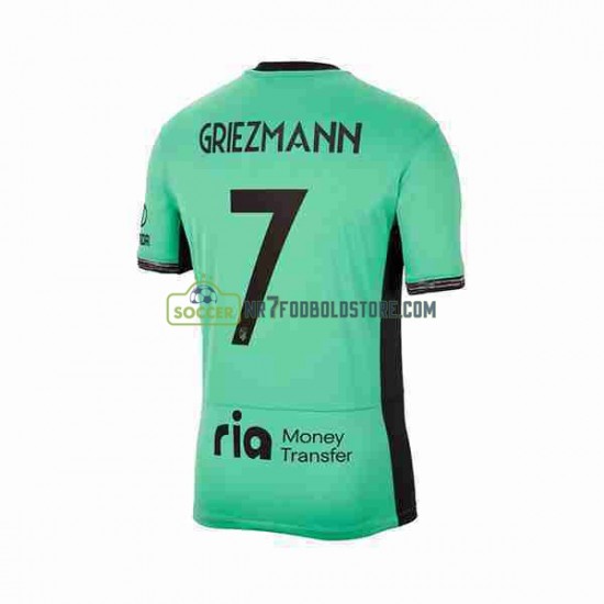 Atlético Madrid Trøje 2 Antoine Griezmann 7 Mænd 3. Valg Fodboldsæt 2023-2024 Kortærmet