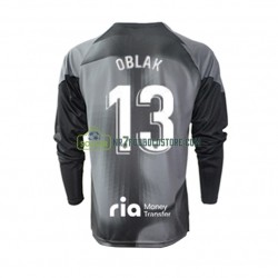 Atlético Madrid Trøje Jan Oblak 13 Målmand Mænd Udebane Fodboldsæt 2022-2023 Langærmet