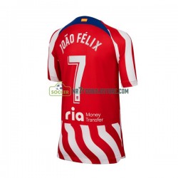 Atlético Madrid Trøje Joao Felix 7 Mænd Hjemmebane Fodboldsæt 2022-2023 Kortærmet