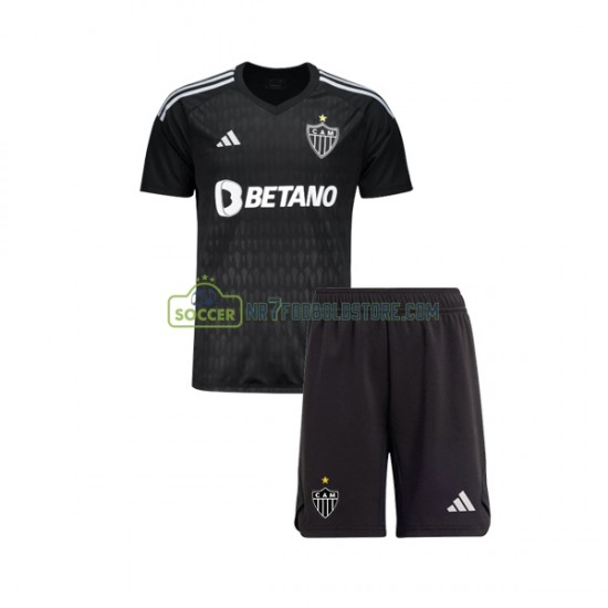 Atletico Mineiro Trøje Målmand Børn Hjemmebane Fodboldsæt 2023 Kortærmet