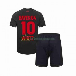 Bayer 04 Leverkusen Trøje Florian Wirtz 10 Børn Hjemmebane Fodboldsæt 2023-2024 Kortærmet