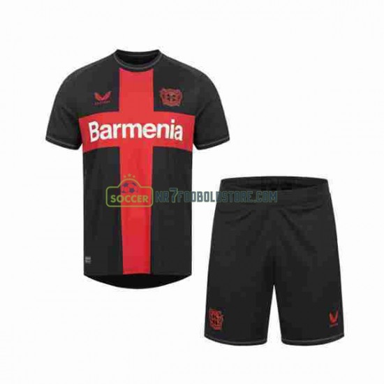 Bayer 04 Leverkusen Trøje Børn Hjemmebane Fodboldsæt 2023-2024 Kortærmet