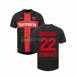 Bayer 04 Leverkusen Trøje Victor Boniface 22 Mænd Hjemmebane Fodboldsæt 2023-2024 Kortærmet