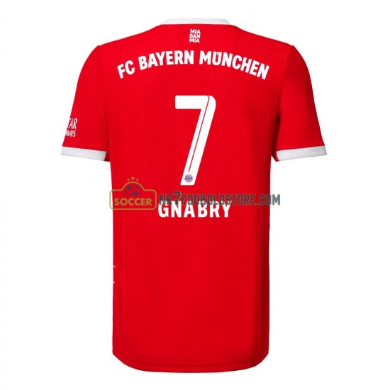 Bayern München Trøje Gnabry 7 Hjemmebane Fodboldsæt 2022-2023 Kortærmet