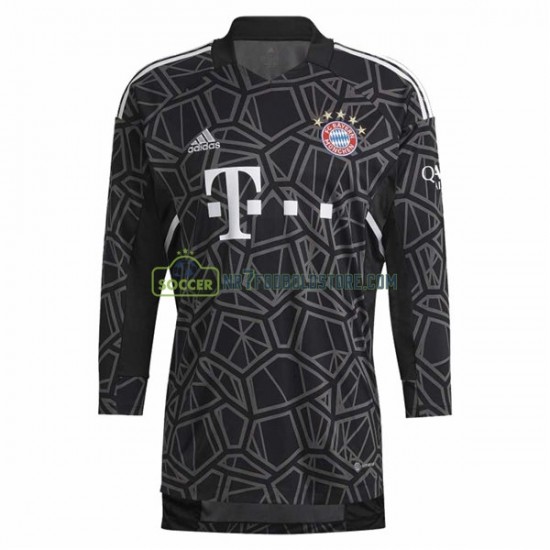 FC Bayern München Trøje Målmand Mænd Udebane Fodboldsæt 2022-2023 Langærmet