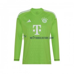 FC Bayern München Trøje Målmand Mænd Udebane Fodboldsæt 2023-2024 Langærmet