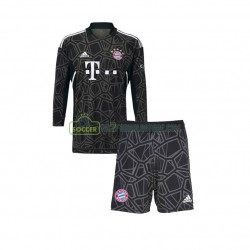 FC Bayern München Trøje Målmand Børn Udebane Fodboldsæt 2022-2023 Langærmet