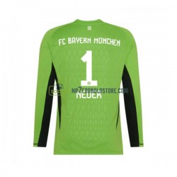 FC Bayern München Trøje Manuel Neuer 1 Målmand Mænd Udebane Fodboldsæt 2023-2024 Langærmet