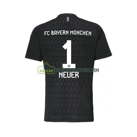 FC Bayern München Trøje Manuel Neuer 1 Målmand Mænd Hjemmebane Fodboldsæt 2023-2024 Kortærmet