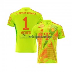 FC Bayern München Trøje Manuel Neuer 1 Målmand Mænd Hjemmebane Fodboldsæt 2024-2025 Kortærmet