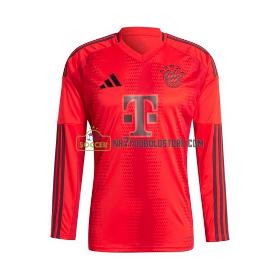 FC Bayern München Trøje Mænd Hjemmebane Fodboldsæt 2024-2025 Langærmet