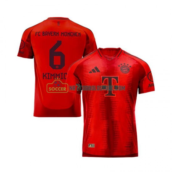 FC Bayern München Trøje Joshua Kimmich 10 Mænd Hjemmebane Fodboldsæt 2024-2025 Kortærmet