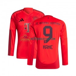 FC Bayern München Trøje Kane 9 Mænd Hjemmebane Fodboldsæt 2024-2025 Langærmet