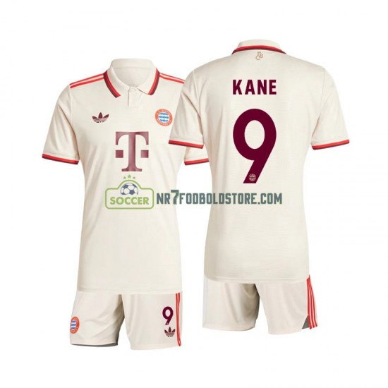 FC Bayern München Trøje Kane 9 Børn 3. Valg Fodboldsæt 2024-2025 Kortærmet