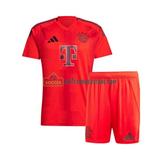 FC Bayern München Trøje Børn Hjemmebane Fodboldsæt 2024-2025 Kortærmet