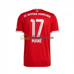FC Bayern München Trøje Sadio Mane 17 Mænd Hjemmebane Fodboldsæt 2022-2023 Kortærmet