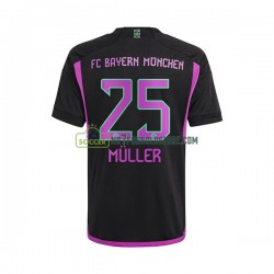 FC Bayern München Trøje Thomas Muller 25 Mænd Udebane Fodboldsæt 2023-2024 Kortærmet