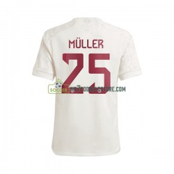 FC Bayern München Trøje Thomas Muller 25 Mænd 3. Valg Fodboldsæt 2023-2024 Kortærmet