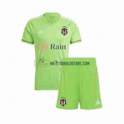 Besiktas Trøje Målmand Børn Udebane Fodboldsæt 2023-2024 Kortærmet