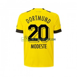 Borussia Dortmund Trøje Anthony Modeste 20 Mænd Hjemmebane Fodboldsæt 2022-2023 Kortærmet