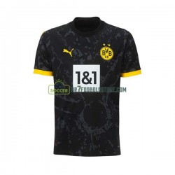 Borussia Dortmund Trøje Mænd Udebane Fodboldsæt 2023-2024 Kortærmet
