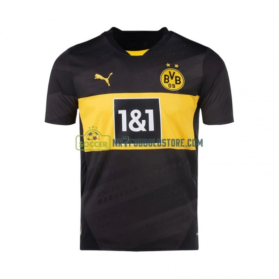 Borussia Dortmund Trøje Mænd Udebane Fodboldsæt 2024-2025 Kortærmet