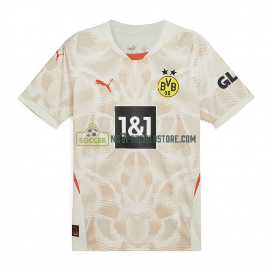 Borussia Dortmund Trøje Målmand Mænd Udebane Fodboldsæt 2024-2025 Kortærmet