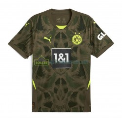 Borussia Dortmund Trøje Målmand Mænd Hjemmebane Fodboldsæt 2024-2025 Kortærmet