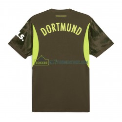 Borussia Dortmund Trøje Målmand Mænd Hjemmebane Fodboldsæt 2024-2025 Kortærmet