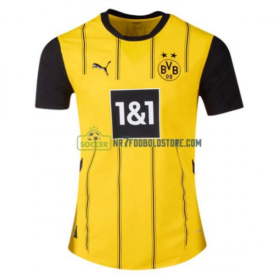 Borussia Dortmund Trøje Mænd Hjemmebane Fodboldsæt 2024-2025 Kortærmet
