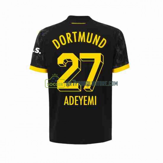 Borussia Dortmund Trøje Karim Adeyemi 27 Mænd Udebane Fodboldsæt 2023-2024 Kortærmet