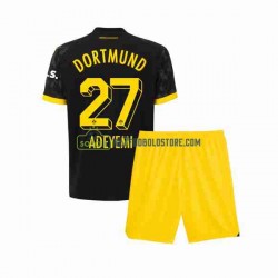 Borussia Dortmund Trøje Karim Adeyemi 27 Børn Udebane Fodboldsæt 2023-2024 Kortærmet