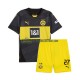 Borussia Dortmund Trøje Karim Adeyemi 27 Børn Udebane Fodboldsæt 2024-2025 Kortærmet